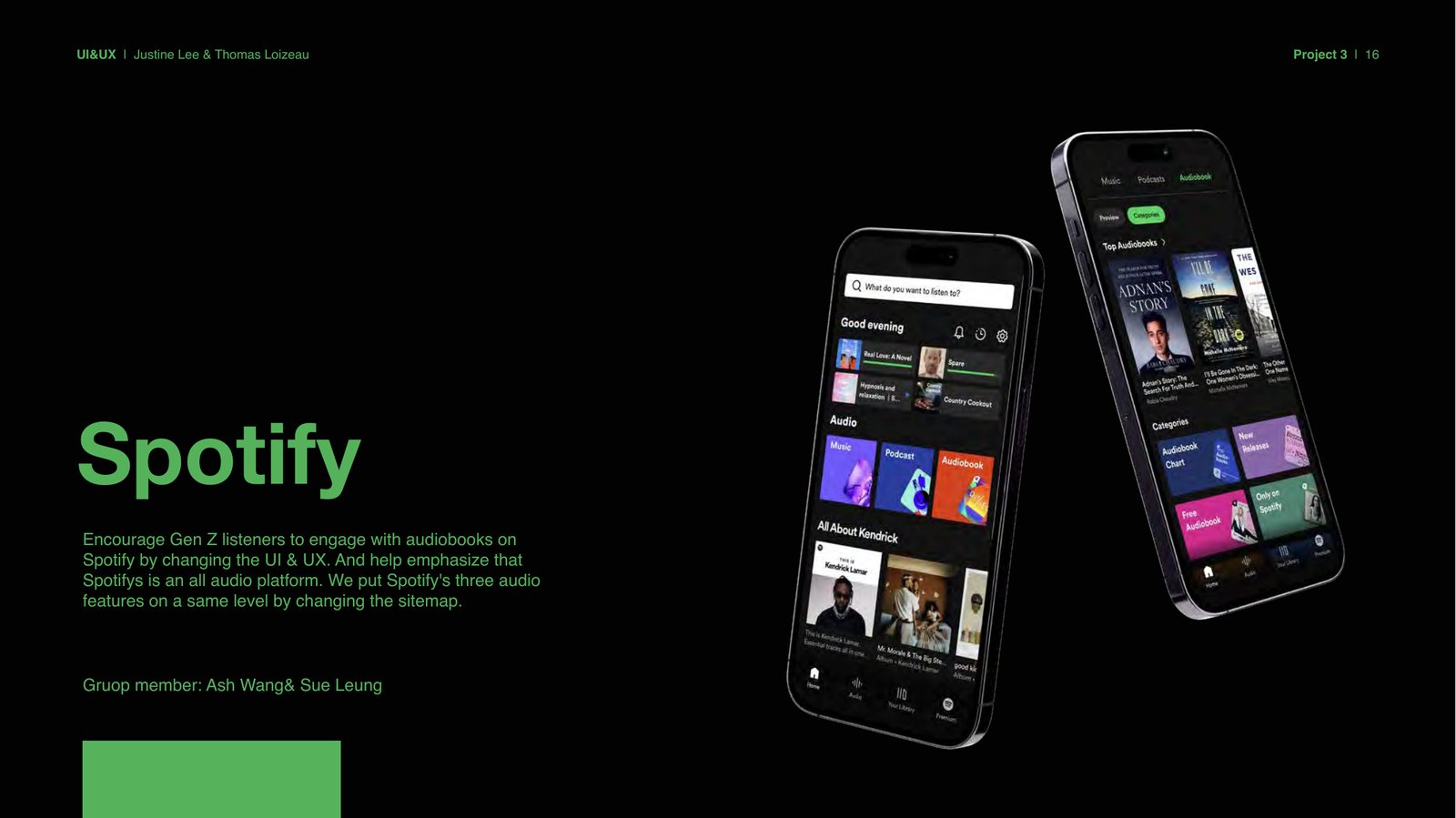Spotify audiobook redesign cover