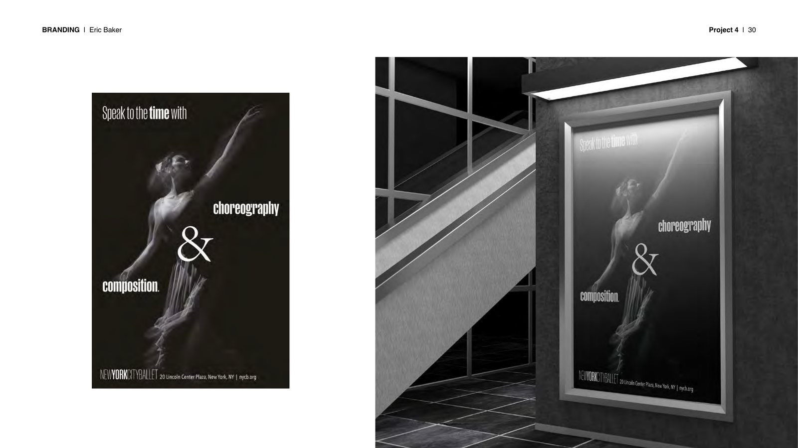 New York City Ballet poster system