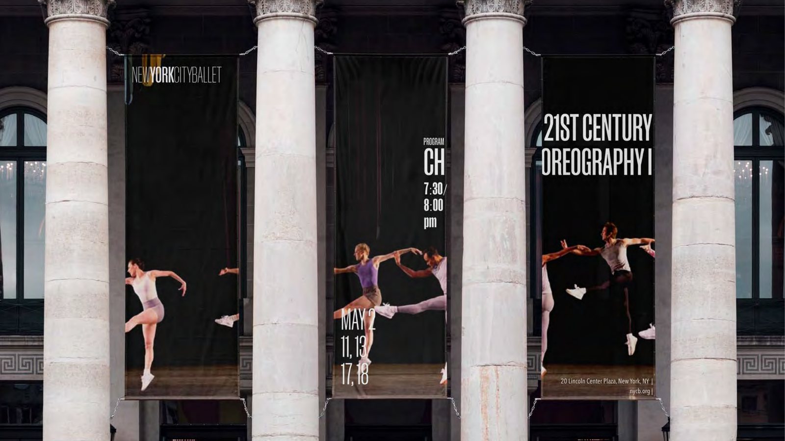 New York City Ballet venue banners